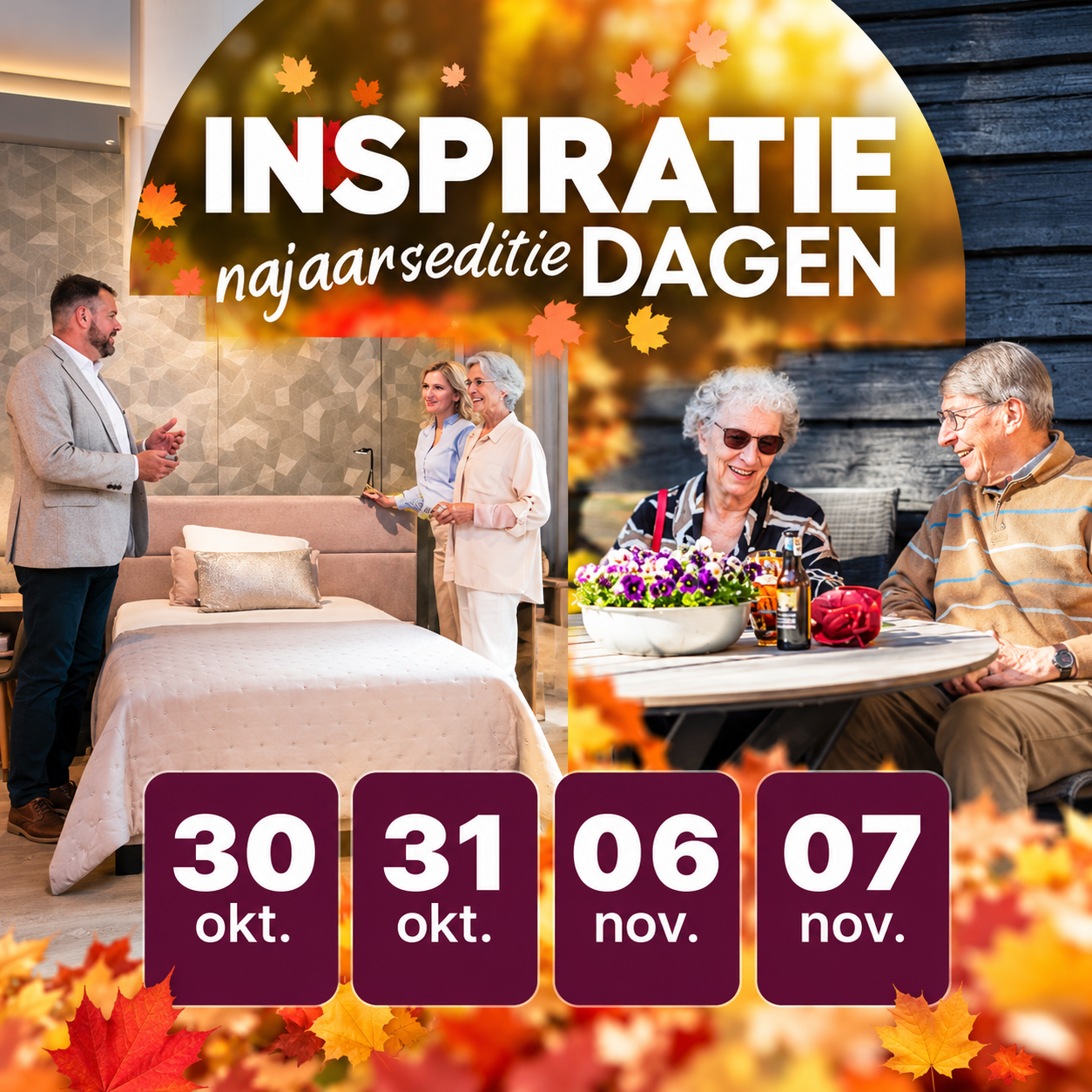 Inspiratiedagen in Herfstsfeer