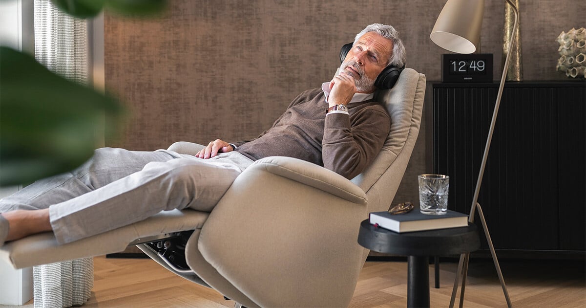 Relaxstoel elektrisch verstelbaar